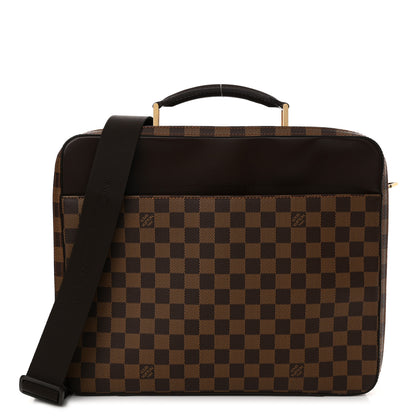 Louis Vuitton Damier Ebene Porte Ordinateur Sabana Computer Case 1 of 13