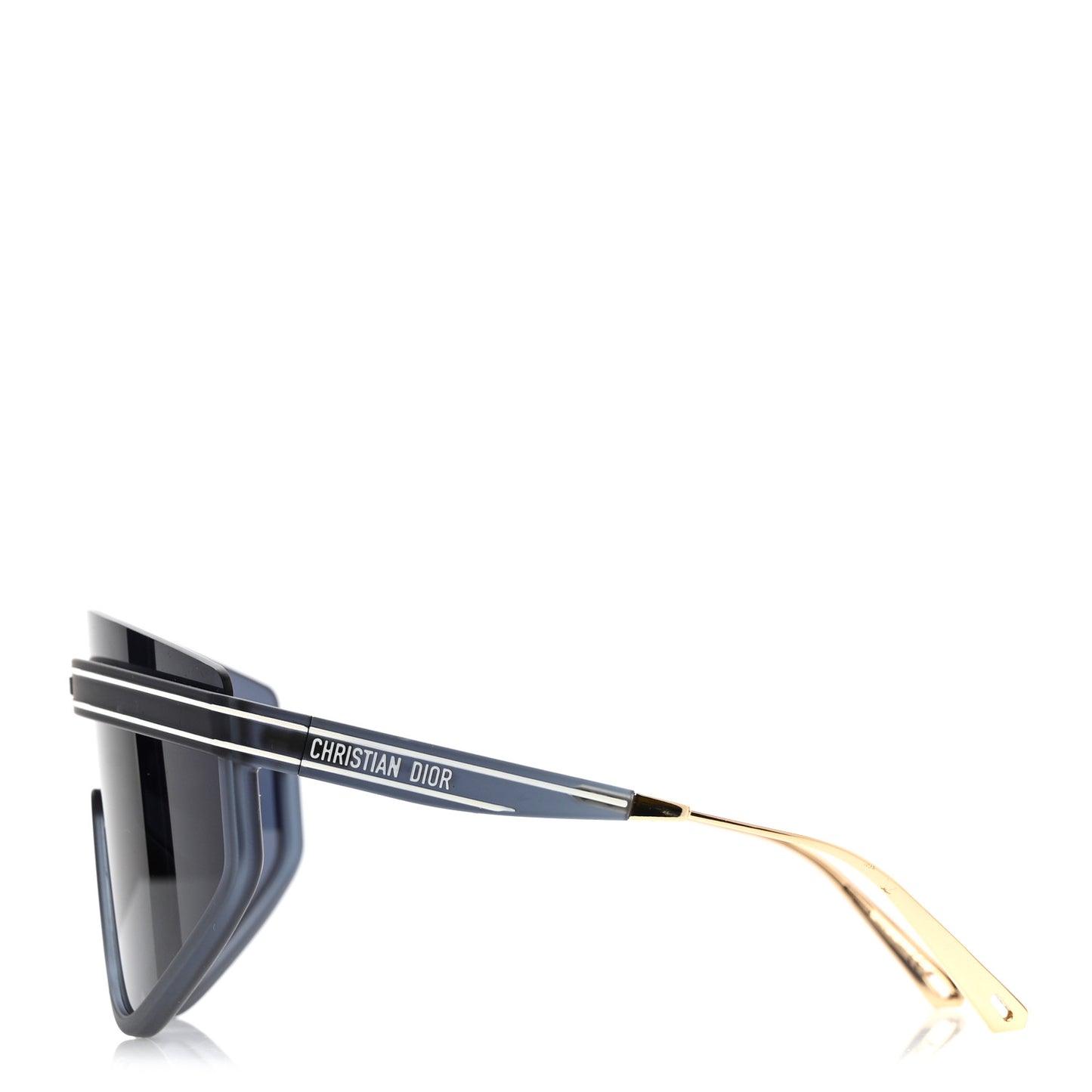 Mask DiorClub M2U Sunglasses Translucent Blue