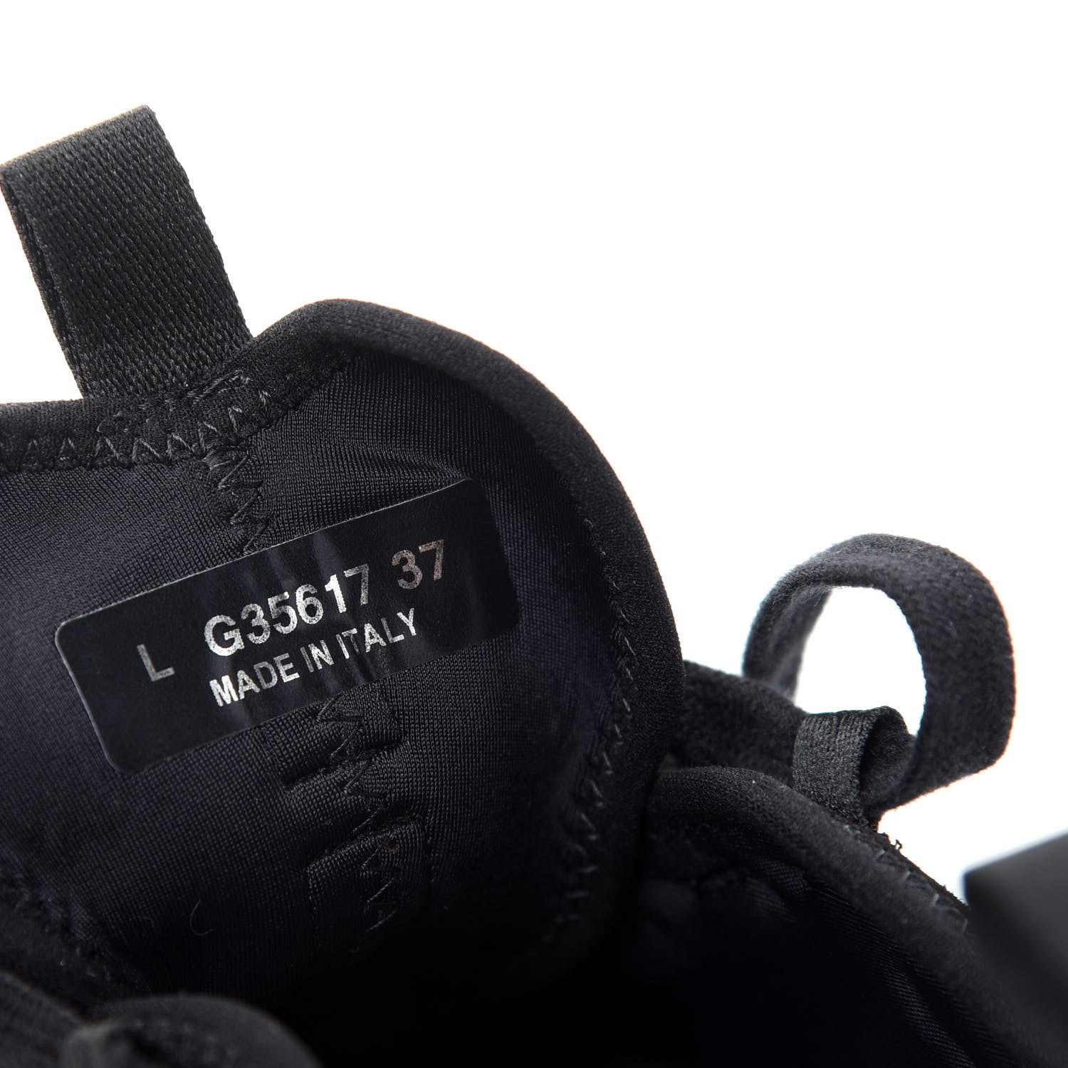 Chanel Velvet Calfskin Mixed Fibers CC Sneakers 37 Black 10 of 11