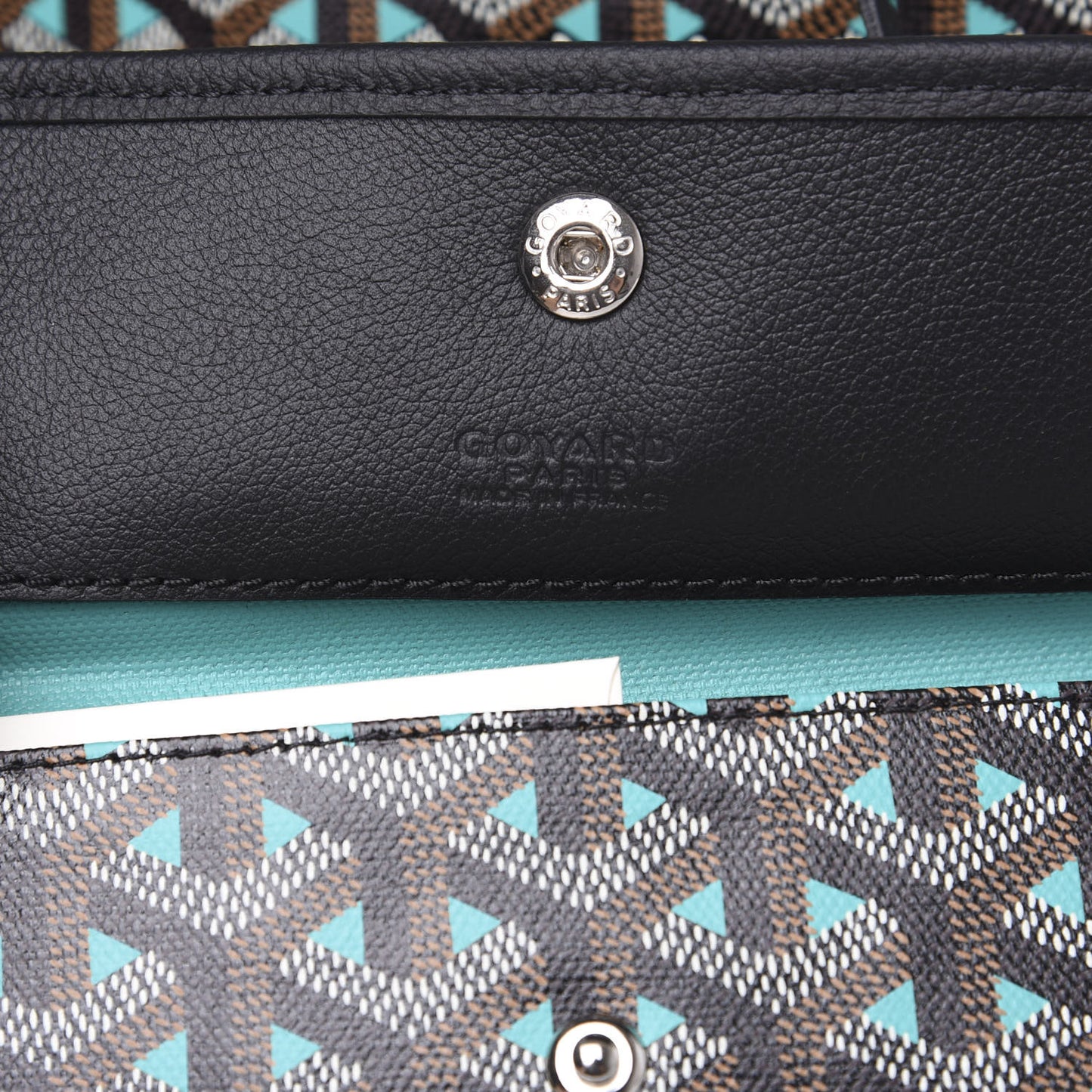 Goyardine Saint Louis Claire Voie GM Black Blue