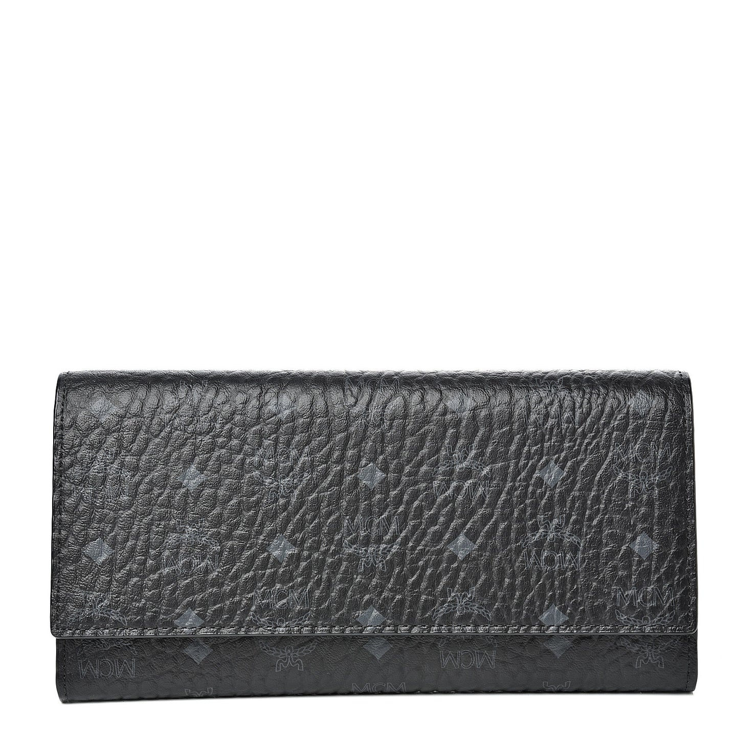 Visetos Continental Flap Wallet Black