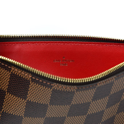 Louis Vuitton Damier Ebene Felicie Chain Wallet Zippered Insert 6 of 6