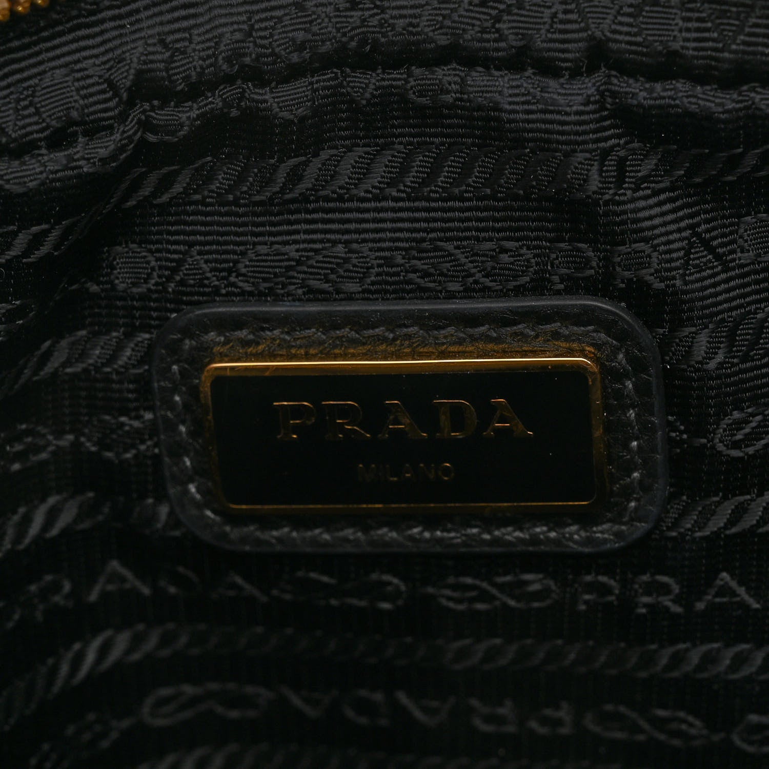 Prada Vitello Daino Medium Double Zip Shoulder Bag Black 7 of 12
