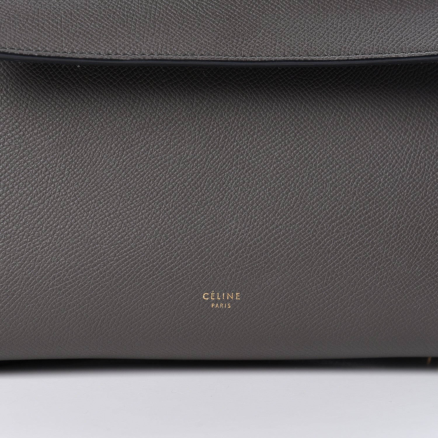 Celine Grained Calfskin Mini Belt Bag Grey 7 of 10