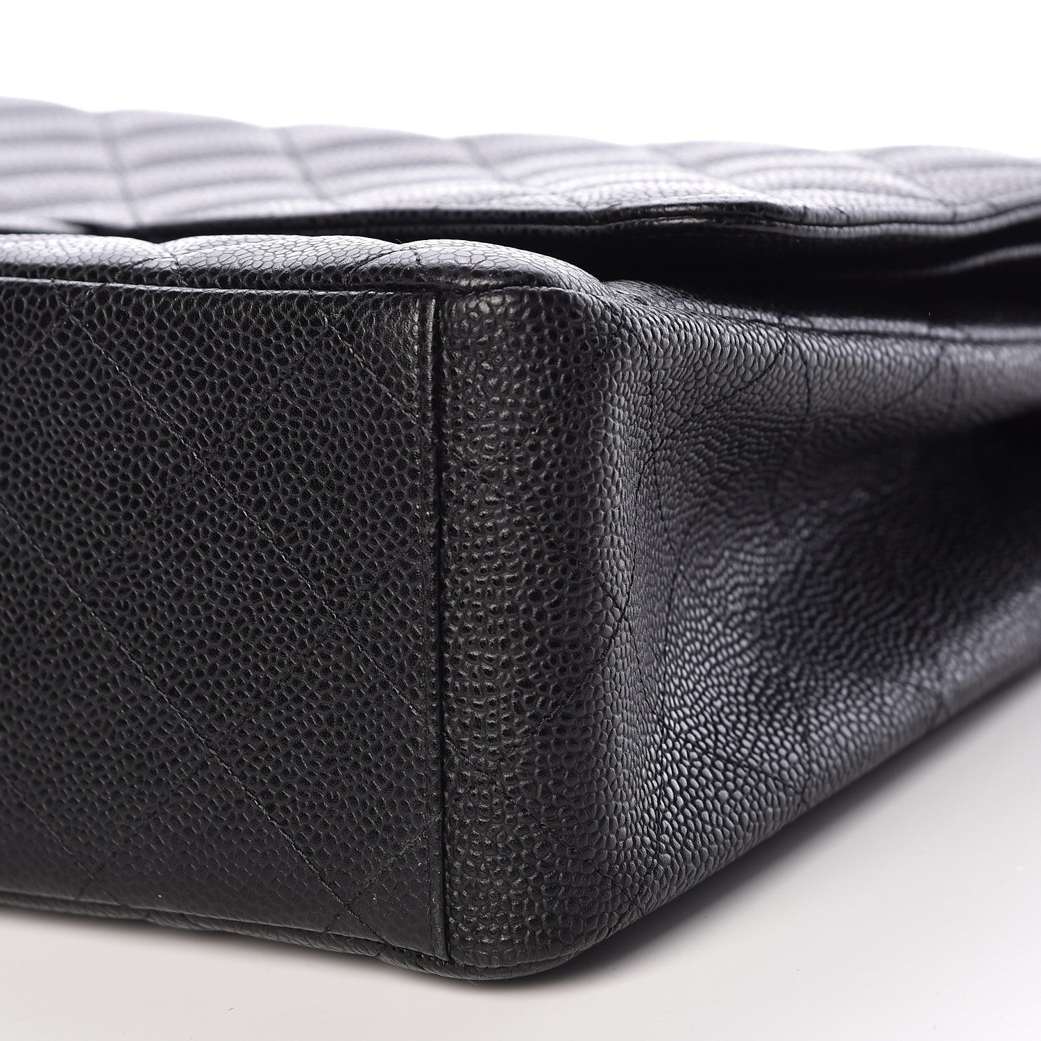 Chanel Caviar Quilted Maxi Double Flap Black 10 of 11
