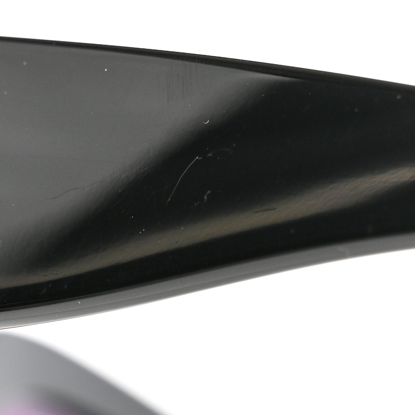 Acetate Rectangle Sunglasses 5435-A Black