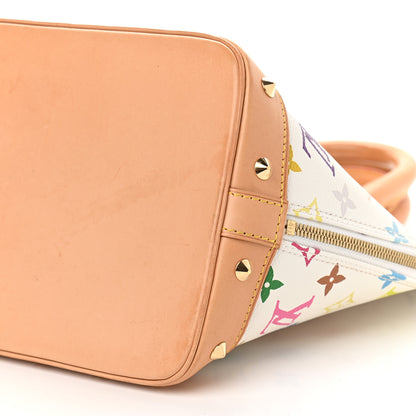 Louis Vuitton Monogram Multicolor Alma White 10 of 10