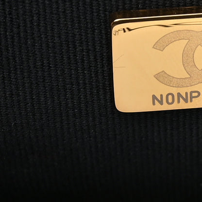 Chanel Caviar Quilted Small School Memory Top Handle Flap Navy 7 of 10