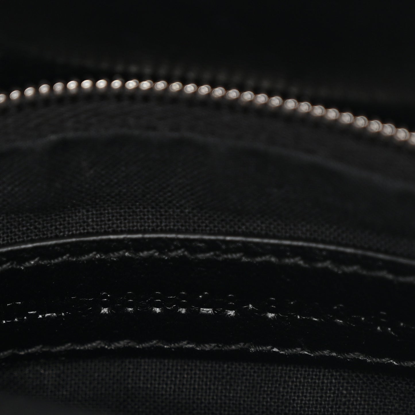 Nappa Allover License BB Monogram Embossed Small Triplet Bag Silver