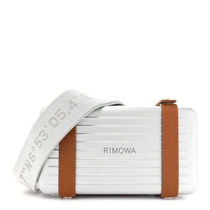 Rimowa Aluminum Cross-Body Bag Silver 1 of 12