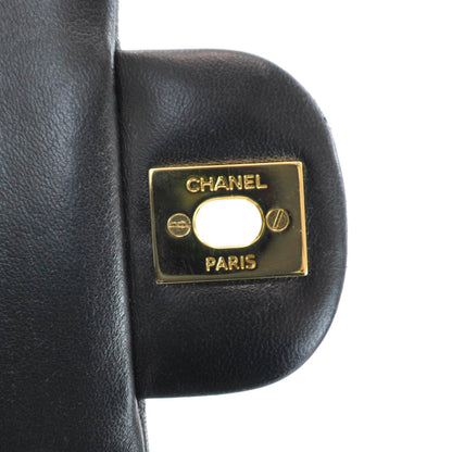 Chanel Lambskin Medium Double Flap Black 8 of 10