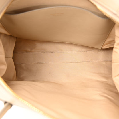 Givenchy Smooth Calfskin Medium Antigona Lock Duffle Bag Beige 5 of 14