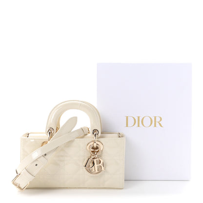 Christian Dior Patent Cannage Small Lady D-Joy White 12 of 12