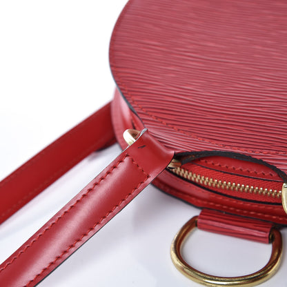 Louis Vuitton Epi Mabillon Backpack Castillan Red 8 of 9