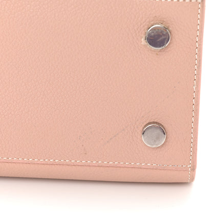 Saint Laurent Grained Calfskin Topstich Baby Sac De Jour Antique Rose 16 of 17
