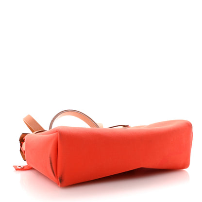 Hermes Vache Hunter Toile Herbag Zip 31 PM Capucine Fauve 4 of 10