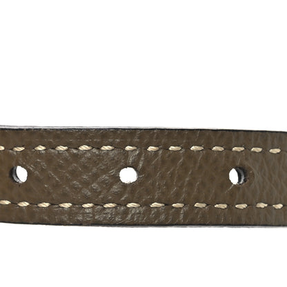 Hermes Swift Epsom 13mm Focus 80 32 Belt Black Etoupe 5 of 8