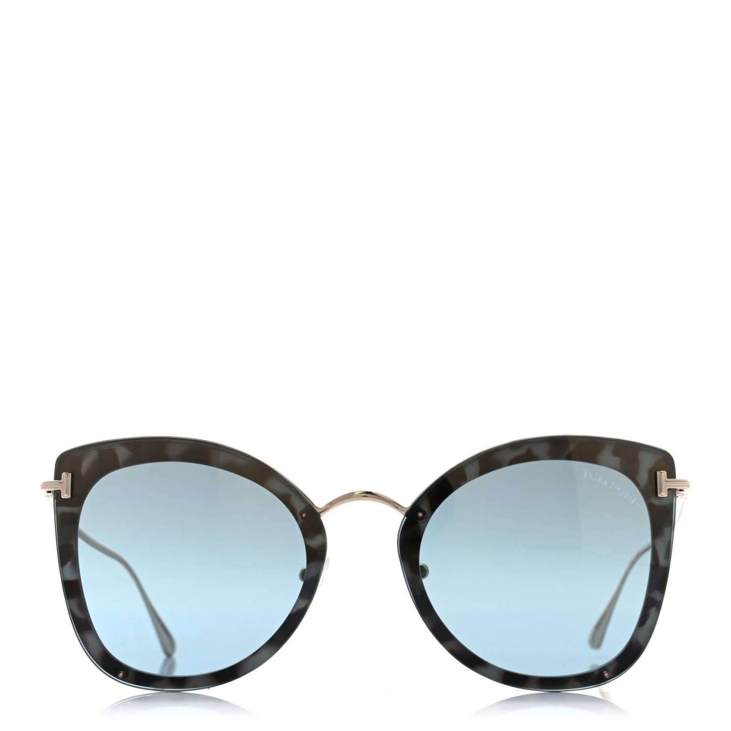 Charlotte Sunglasses TF657 Blue Havana