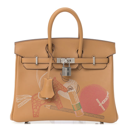 Hermes Swift In & Out Birkin 25 Biscuit 1 of 12