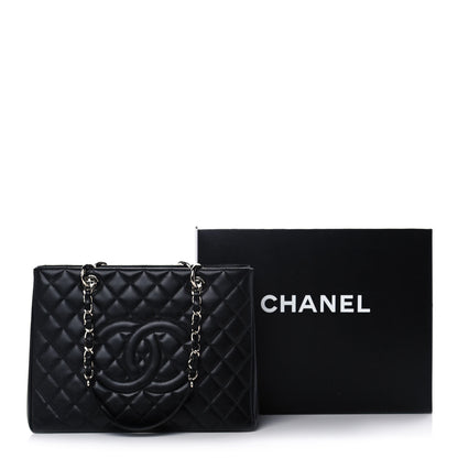 Chanel Caviar Quilted Grand Shopping Tote GST Black 11 of 11