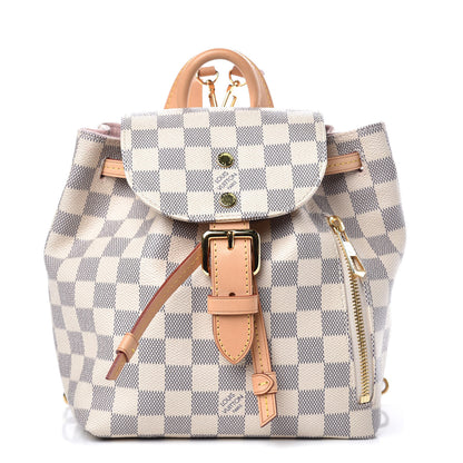 Louis Vuitton Damier Azur Sperone BB Backpack 1 of 7