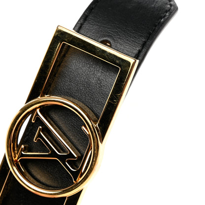 Louis Vuitton Monogram 25mm Dauphine Reversible Belt 80 32 Tan 12 of 12