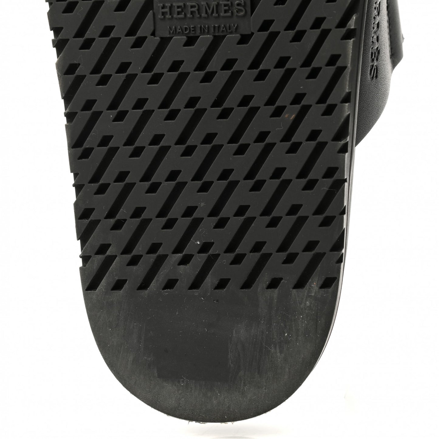 Calfskin Womens Chypre Sandals 37.5 Black