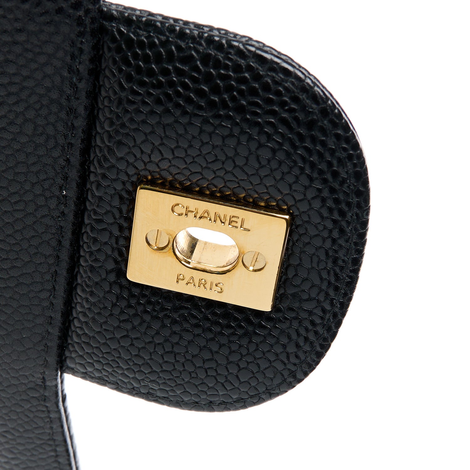 Chanel Caviar Quilted Jumbo Double Flap Black 6 of 14