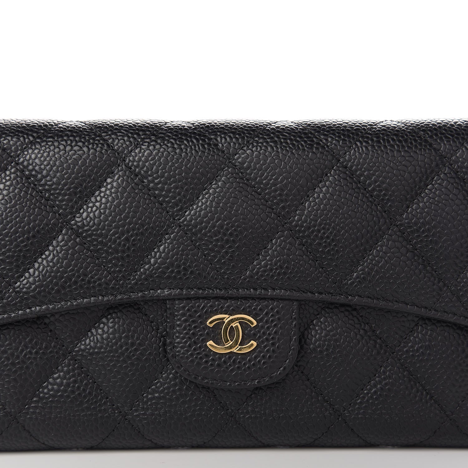 Chanel Caviar Quilted Large Flap Wallet Black 13 of 13