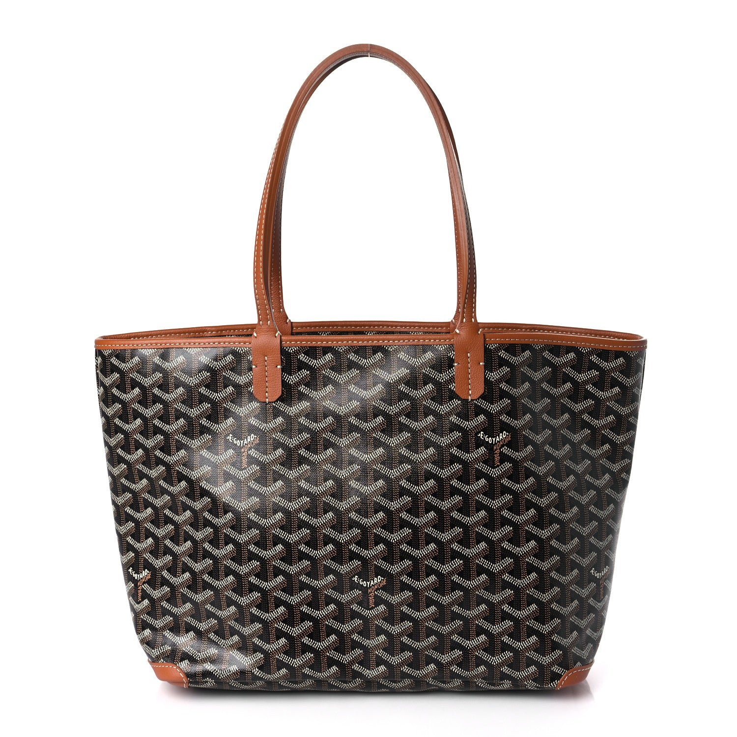 Goyard Goyardine Artois PM Black Gold 1 of 9