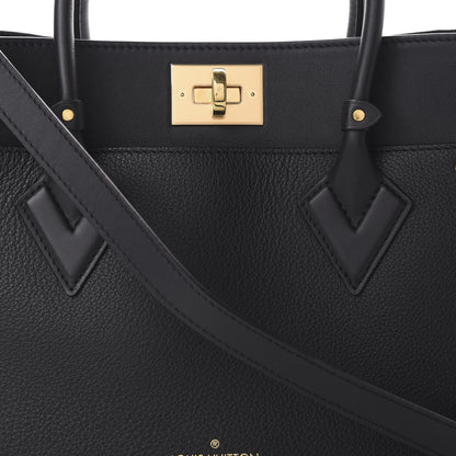 Louis Vuitton Calfskin Monogram Tufting On My Side Black 15 of 19