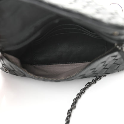 Bottega Veneta Nappa Intrecciato Small Chain Crossbody Black 6 of 13