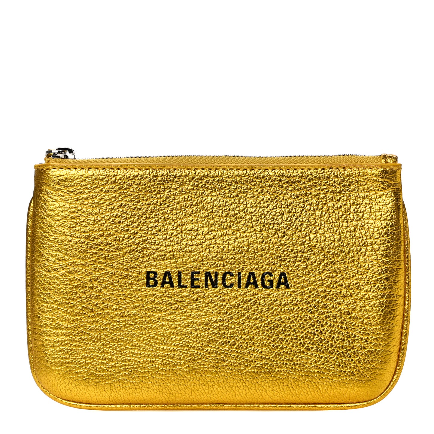 Metallic Calfskin Everyday XS Pouch Gold