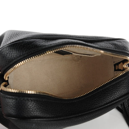 Gucci Pebbled Calfskin Small Soho Disco Bag Black 5 of 7