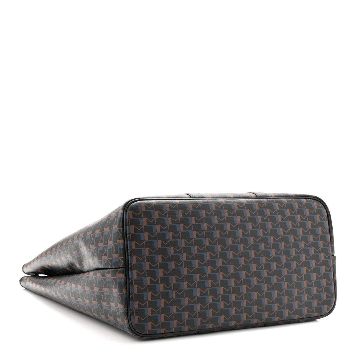 Moynat Toile Cabas 48H Maxi Monogram Black Blue 4 of 10