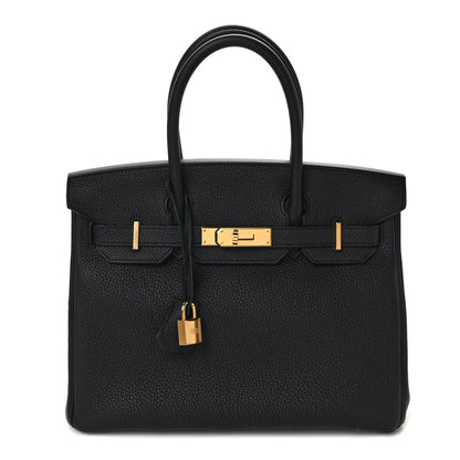 Hermes Togo Birkin 30 Black 1 of 13