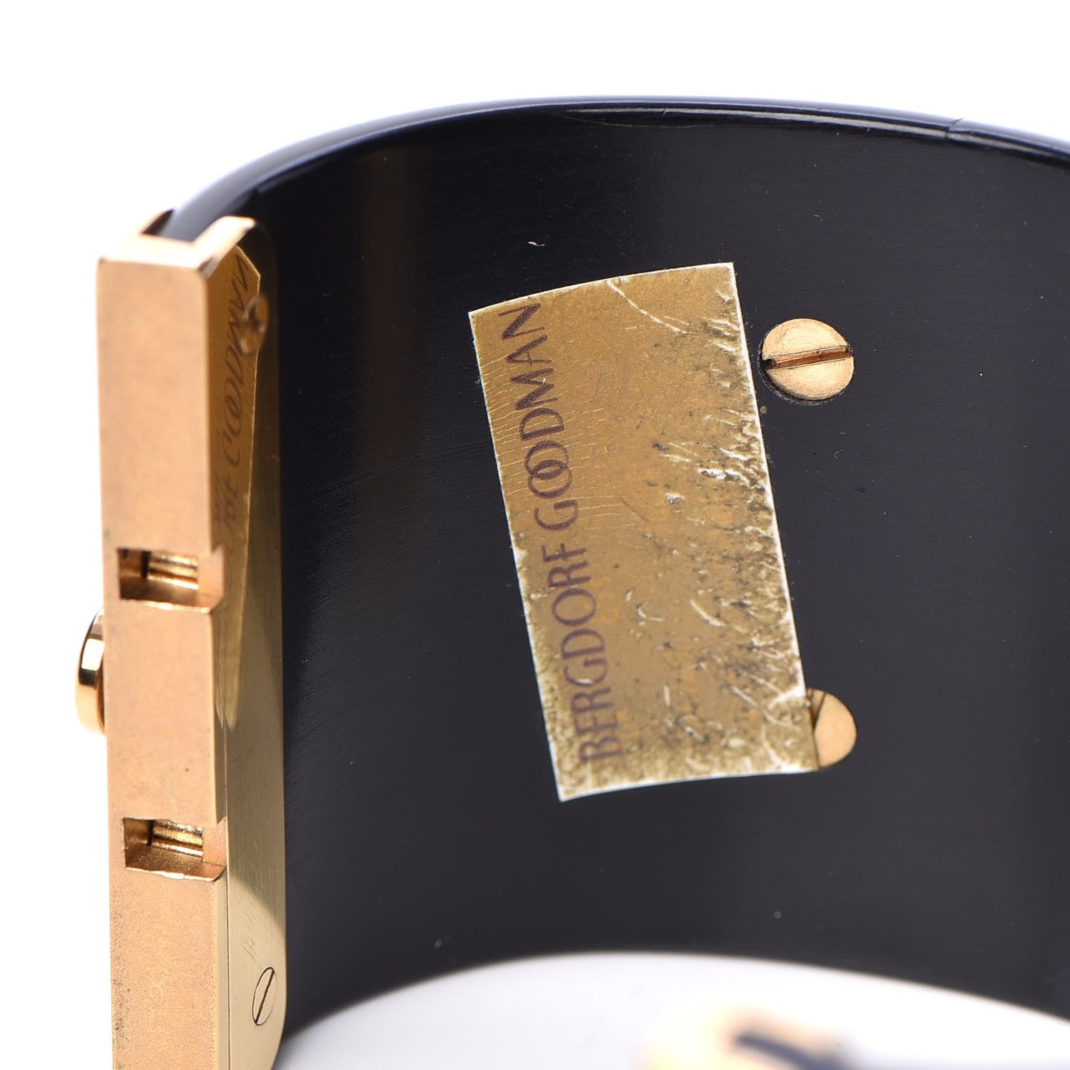 Chanel Resin Enamel CC Cabochon Cuff Blue 4 of 6