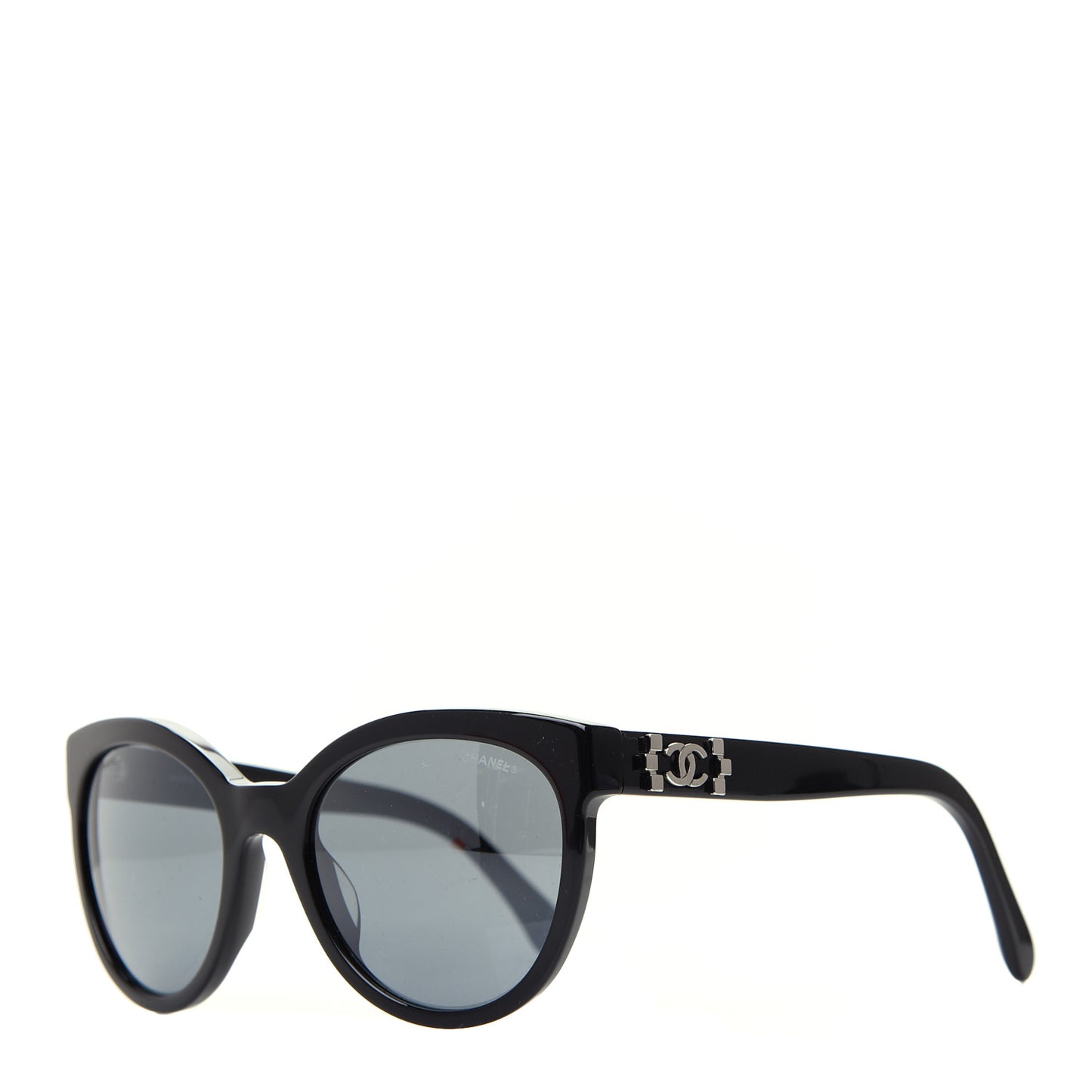 Acetate Pantos Signature CC Sunglasses 5315-A Black