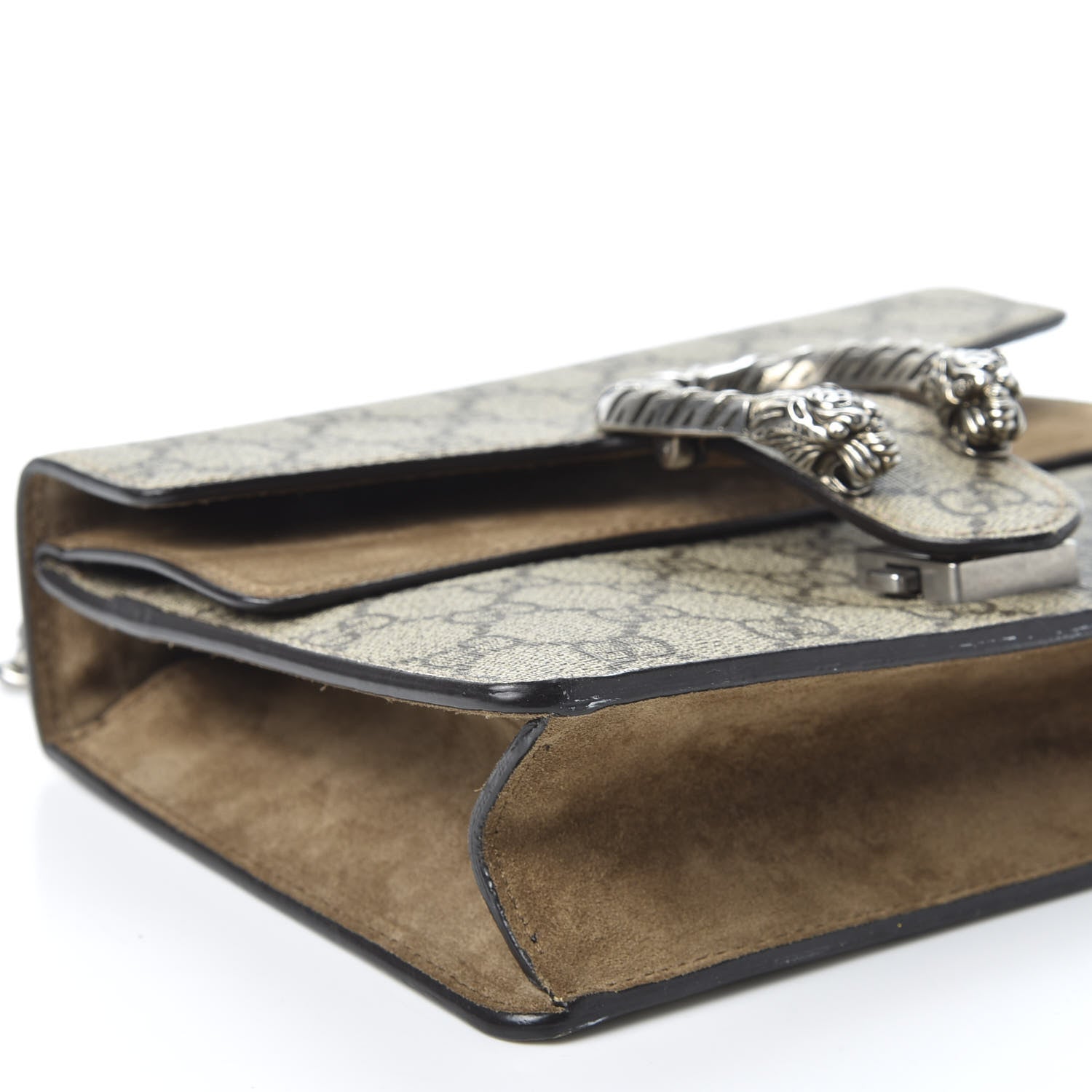 Gucci GG Supreme Monogram Mini Dionysus Shoulder Bag Taupe 5 of 10
