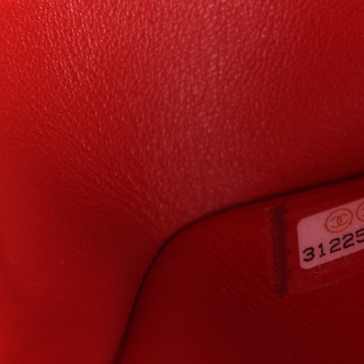 Caviar Quilted Jumbo Double Flap Red