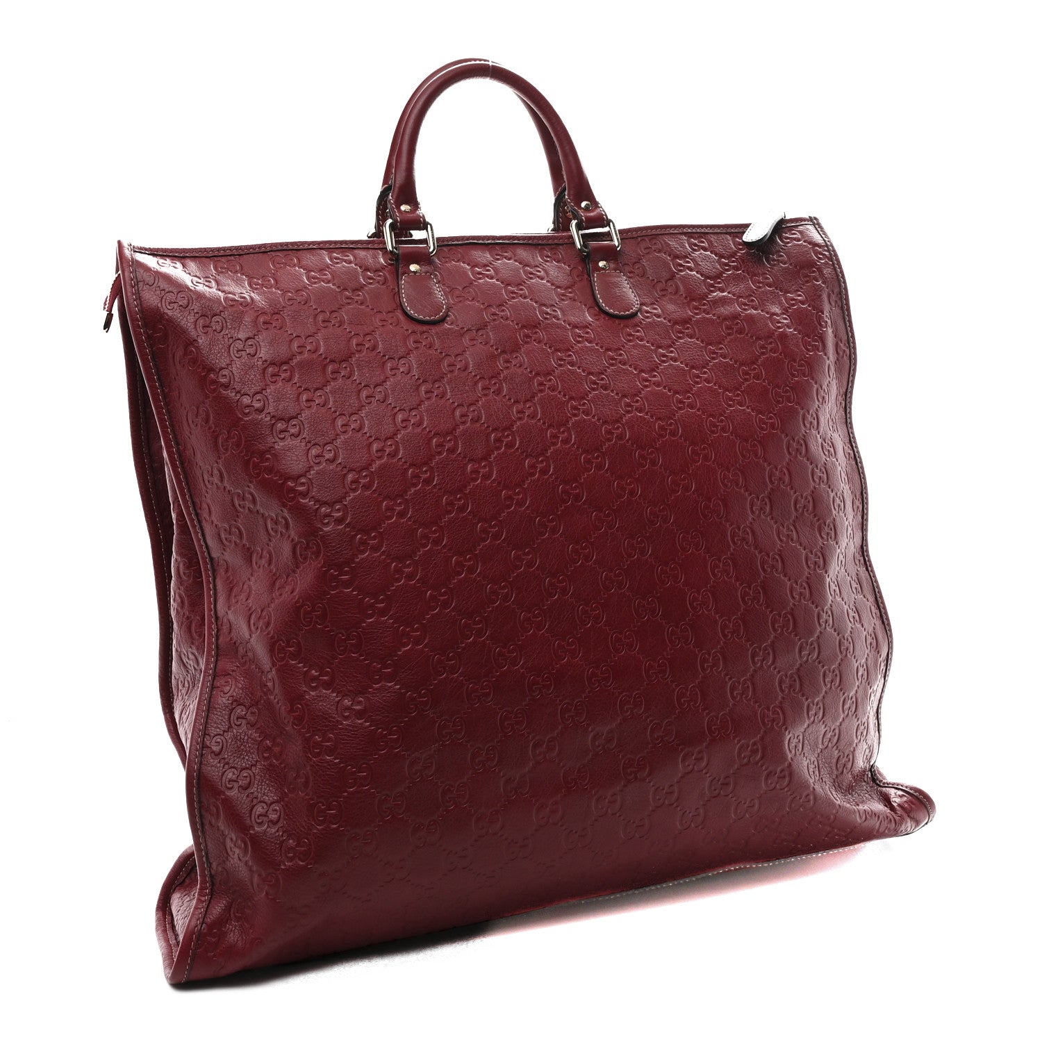 Gucci Guccissima XL Tote Red 3 of 10