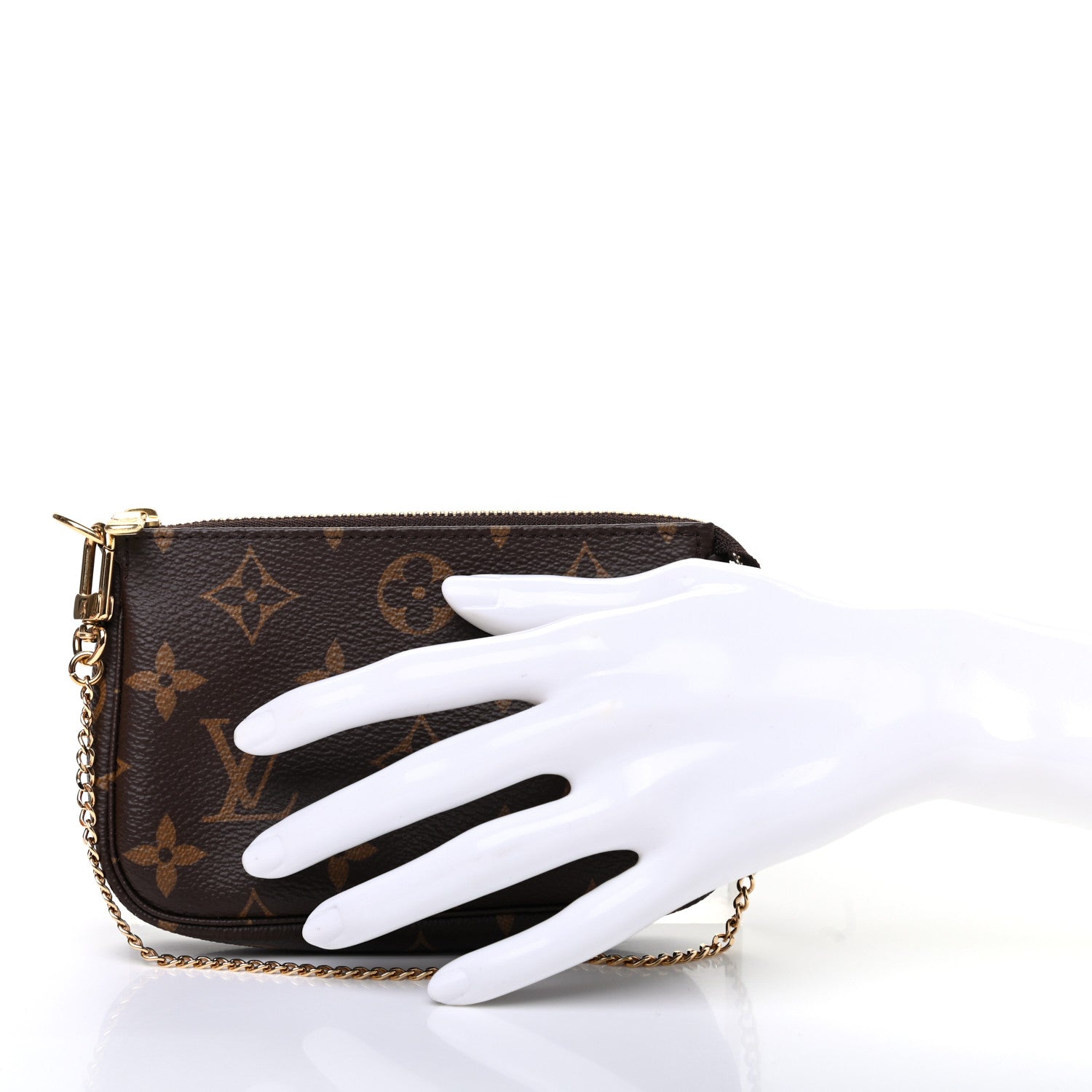 Louis Vuitton Monogram Mini Pochette Accessories 2 of 7
