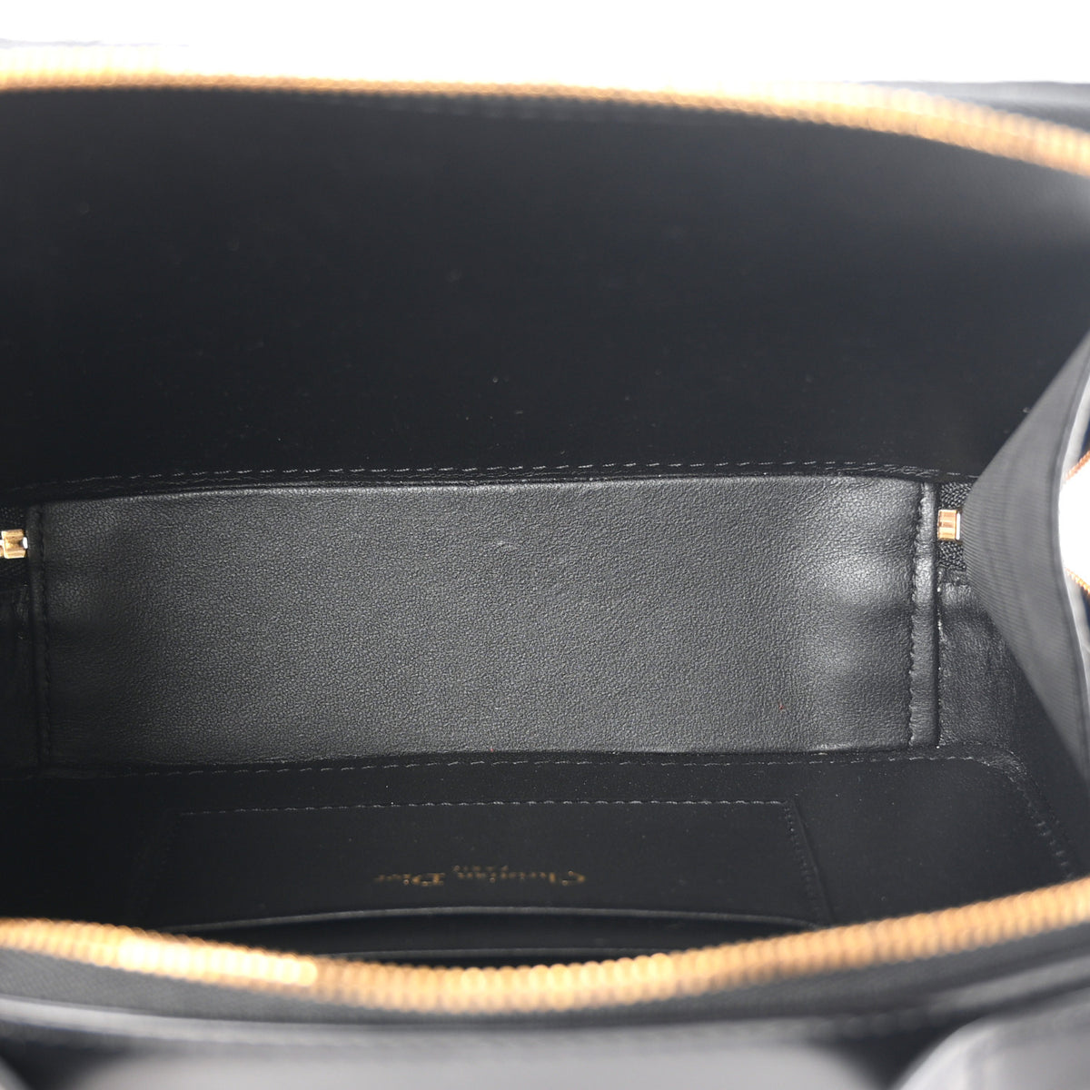 Christian Dior Calfskin Macrocannage Caro Box Bag Black 5 of 10