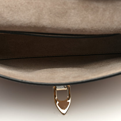 Valentino Garavani Pebbled Calfskin Medium Rockstud Flip Lock Crossbody Bag Poudre 5 of 8