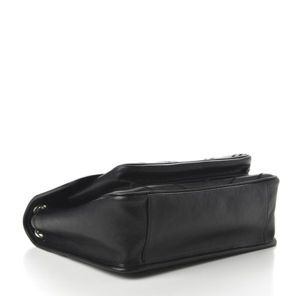 Saint Laurent Lambskin Matelasse Monogram Microstud Medium Niki Chain Satchel Black 4 of 9