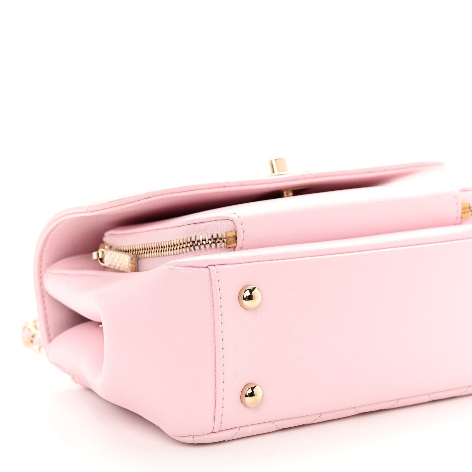 Chanel Caviar Quilted Small Business Affinity Flap Light Pink 9 of 10