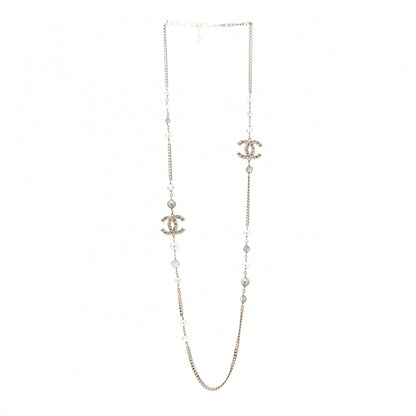 Chanel Gripoix Pearl CC Long Necklace Gold 3 of 6