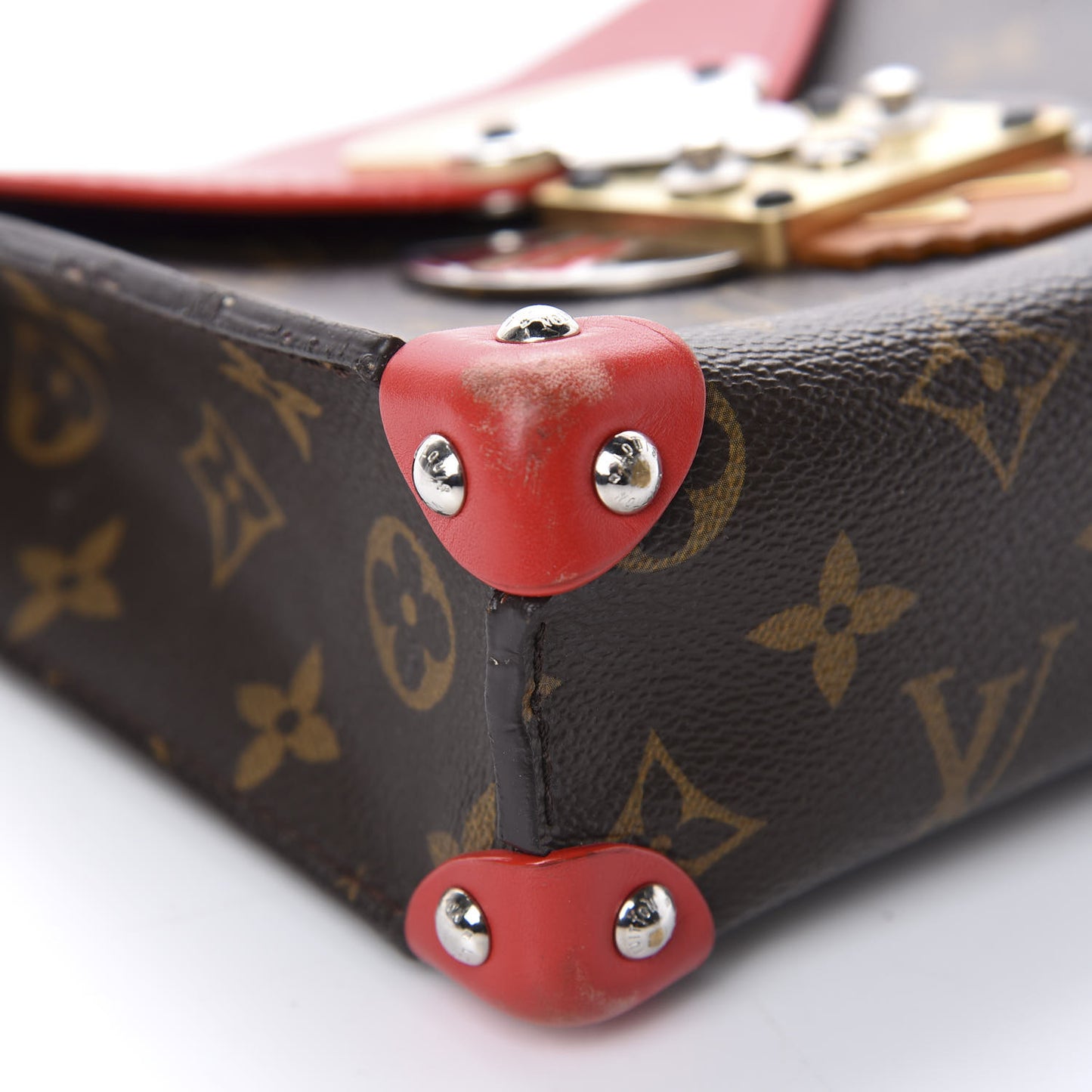 Monogram Pochette Mask PM Rouge