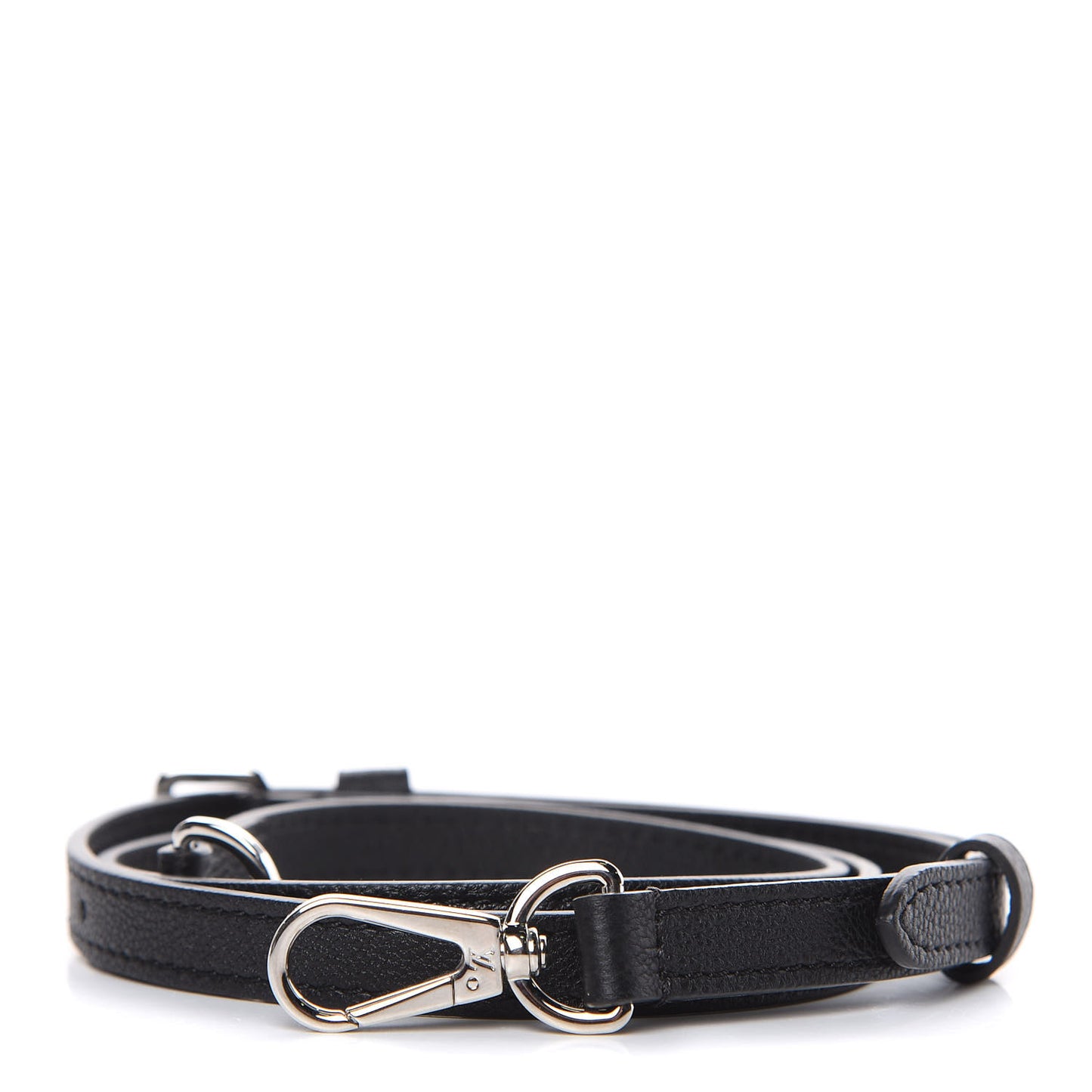 Calfskin Capucines Adjustable Shoulder Strap Black