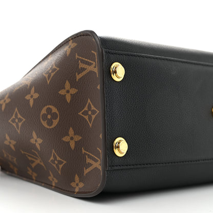 Louis Vuitton Calfskin Monogram On My Side Black 8 of 9